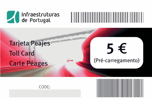 Cartão 5 Euros
